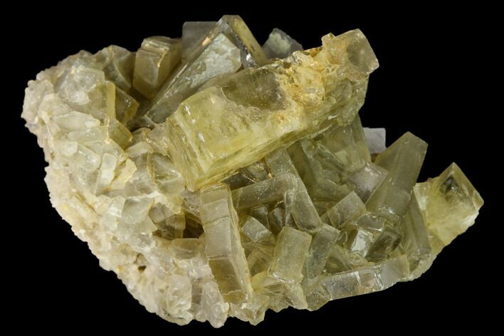 Tabular Barite Crystal Cluster with Phantoms - Peru #169103
